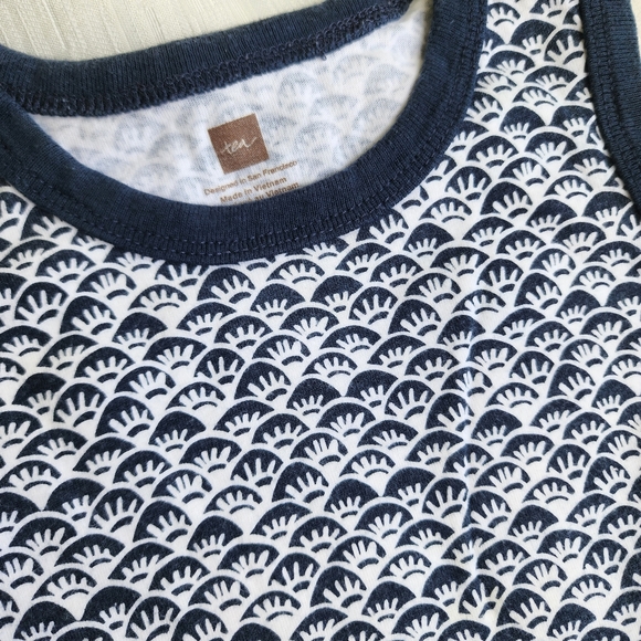 Tea Collection 6-12 Baby Short Sleeve Rompers for Spring Summer - Picture 4 of 6